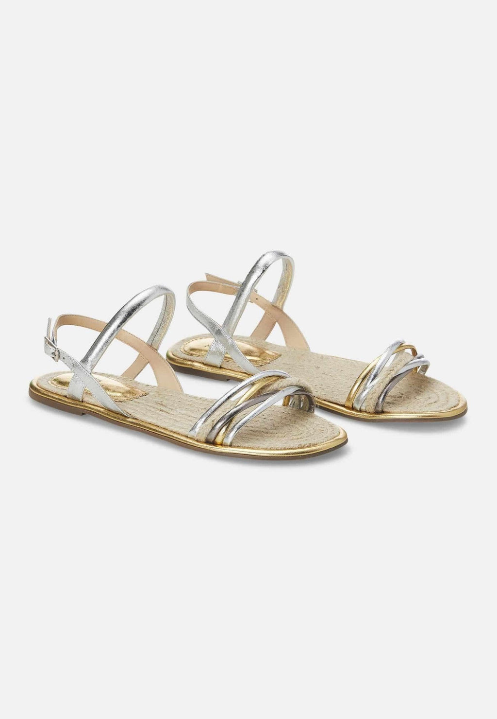 Golden Albizia Women's Sandals Block Heel