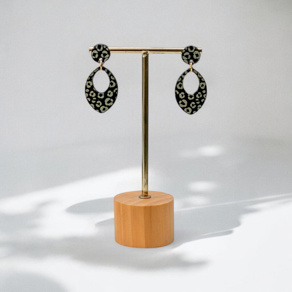 Nina - LEOPARD MIDI Goud