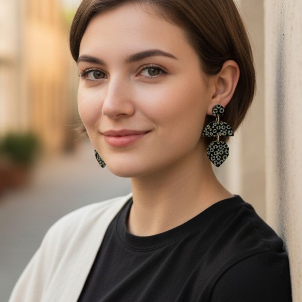 Nora - LEOPARD Statement Goud